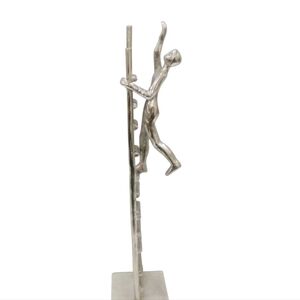 Silver Ladder Sculpture